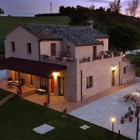 דירה Casa Montefiore 13 Lt Nella Tranquilla Campagna Marchigiana *