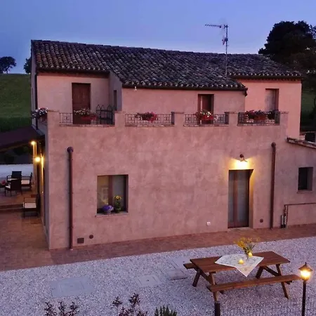 Casa Montefiore 13 Lt Nella Tranquilla Campagna Marchigiana אנקונה