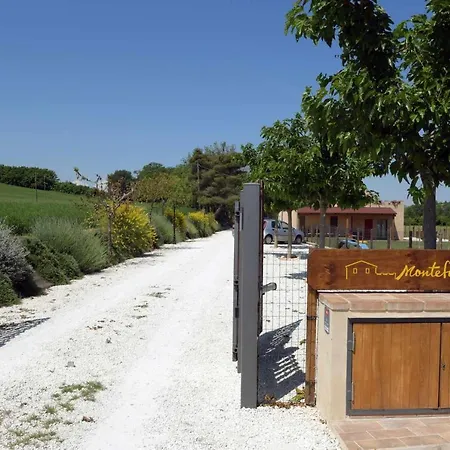 Casa Montefiore 13 Lt Nella Tranquilla Campagna Marchigiana דירה