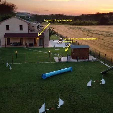 Apartamento Casa Montefiore 13 Lt Nella Tranquilla Campagna Marchigiana