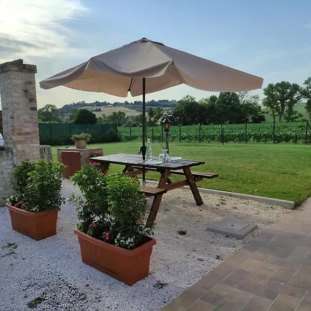 Casa Montefiore 13 Lt Nella Tranquilla Campagna Marchigiana * Ancona